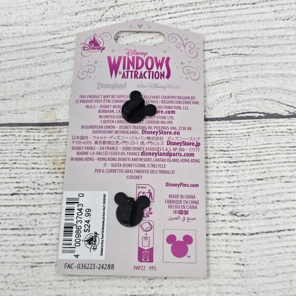 NEW! Disneyland Windows Of Attractions MADAME LEOTA Haunted Mansion LE 2500 Disn - Picture 3 of 3